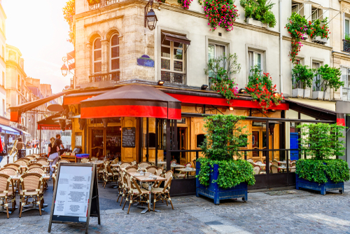 Cosy Paris Cafe